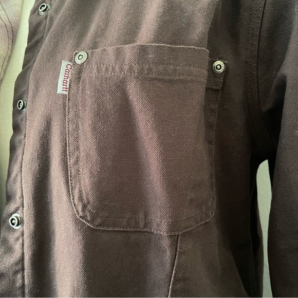 Carhartt Brown button jacket for Women - Picture 3 of 7